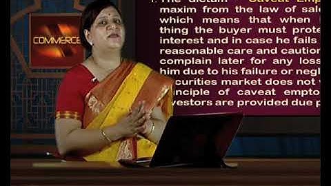 Securities contract and (regulation) Act, 1956 unit 4 part 1