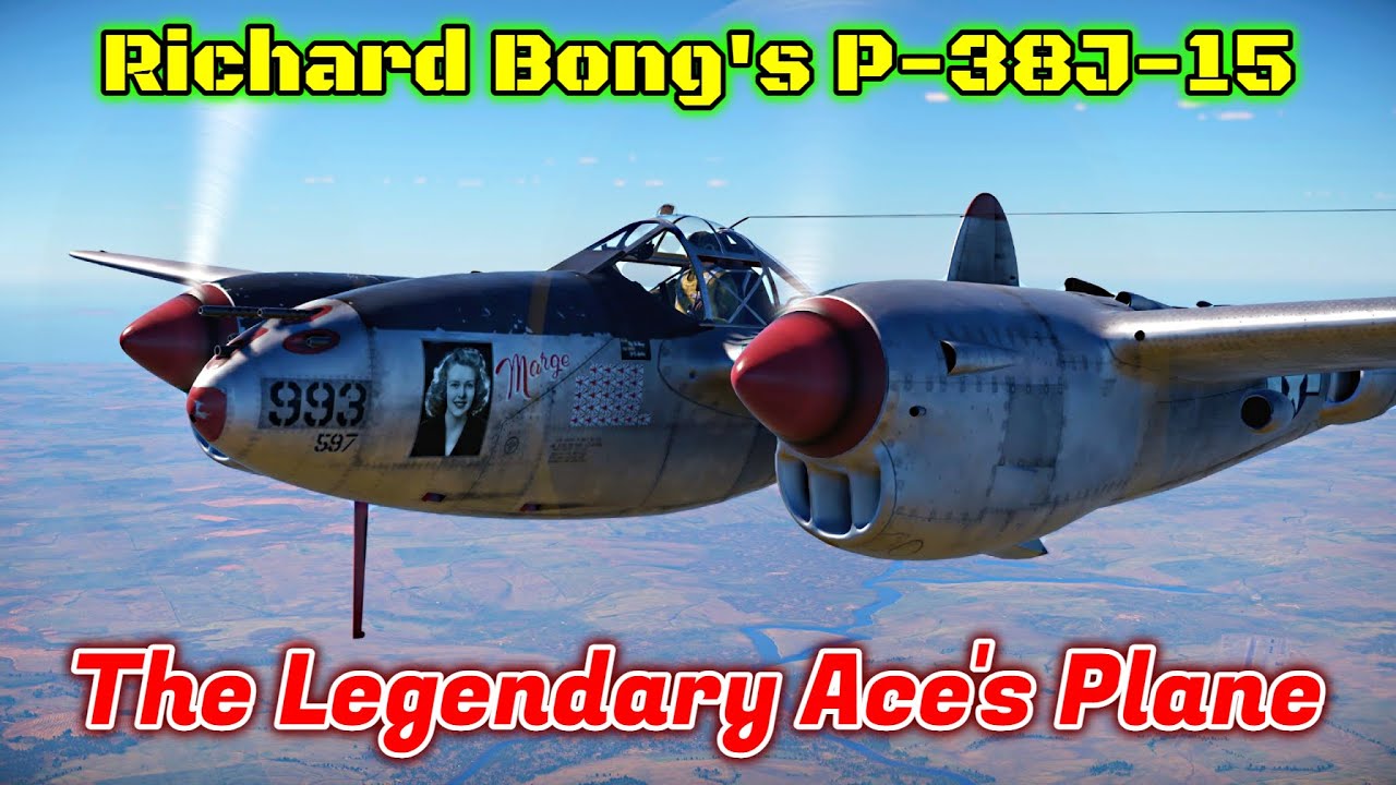 The $2000 Digital Plane - Richard Bong's P-38J-15 Lightning [War Thunder] 