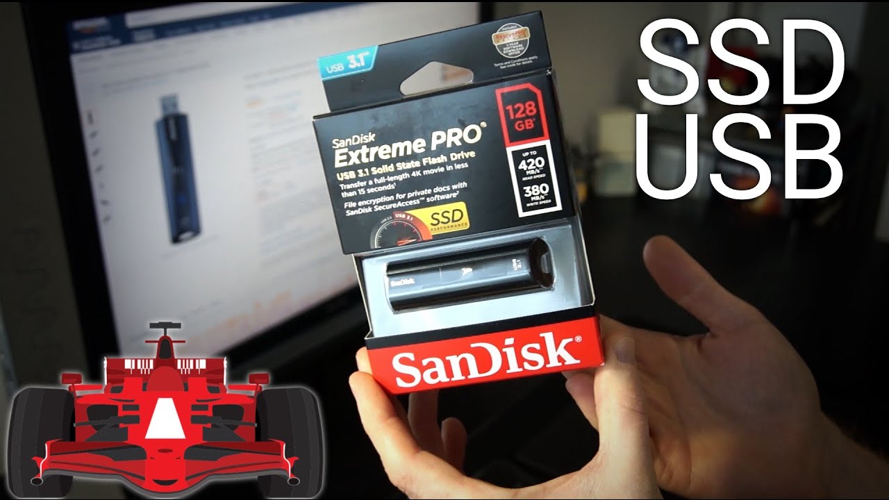 Sandisk 128Go USB 3.1 Extreme Pro - Clé USB Sandisk 