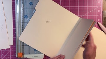 How To Make The Travelers File Folder Mini Album Part 1