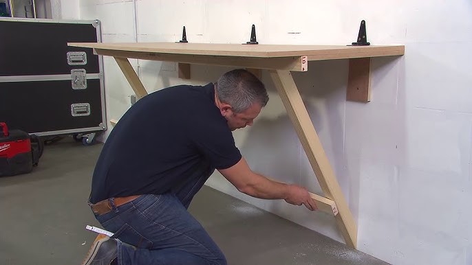 Costruire Banco da Lavoro Pieghevole - How To Build a Foldable Workbench  DIY - Last Action Maker 