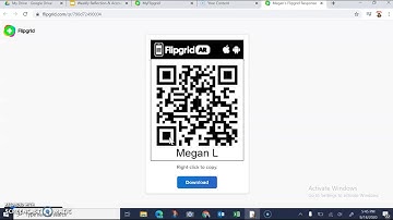 How to get Flipgrid QR Code