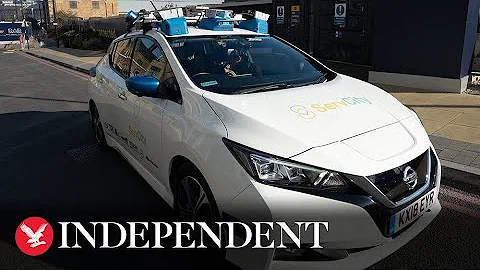 Self-driving cars trialled on public roads in London in 'first of its kind' test