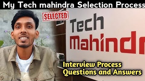 My Tech Mahindra Selection Process || Tech mahindra Interview For freshers || Bpo jobs in noida