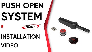 Temax Easy Installation Of The New Door Latch Push Open Spring With Lock