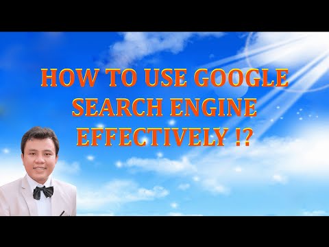 @Technological knowledge | How to use Google search engine effectively? | Google search