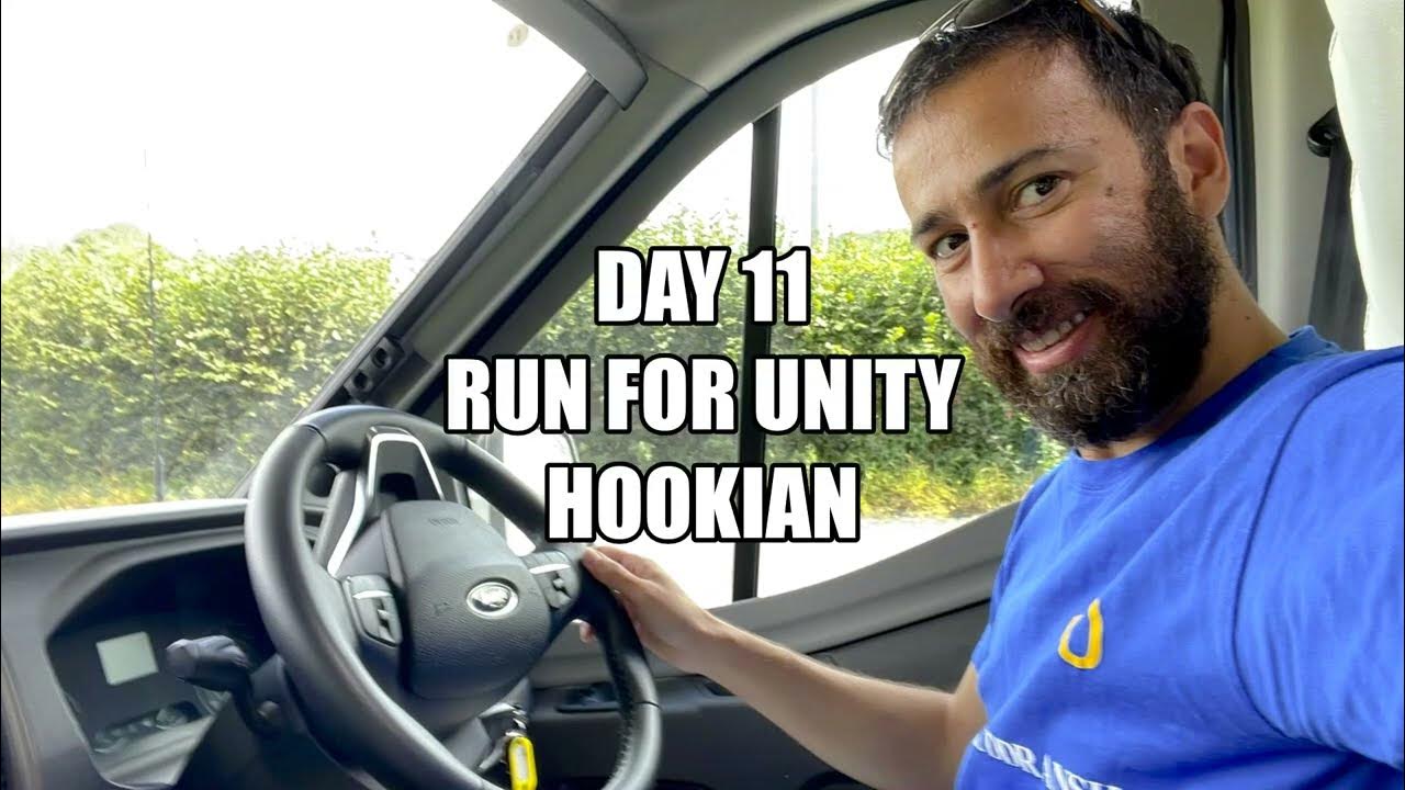 (English) Day 11 runforunity Hookian YouTube