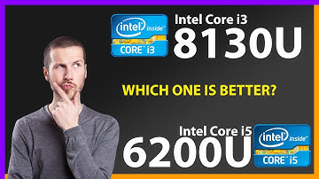 INTEL Core i3 8130U vs INTEL Core i5 6200U Technical Comparison