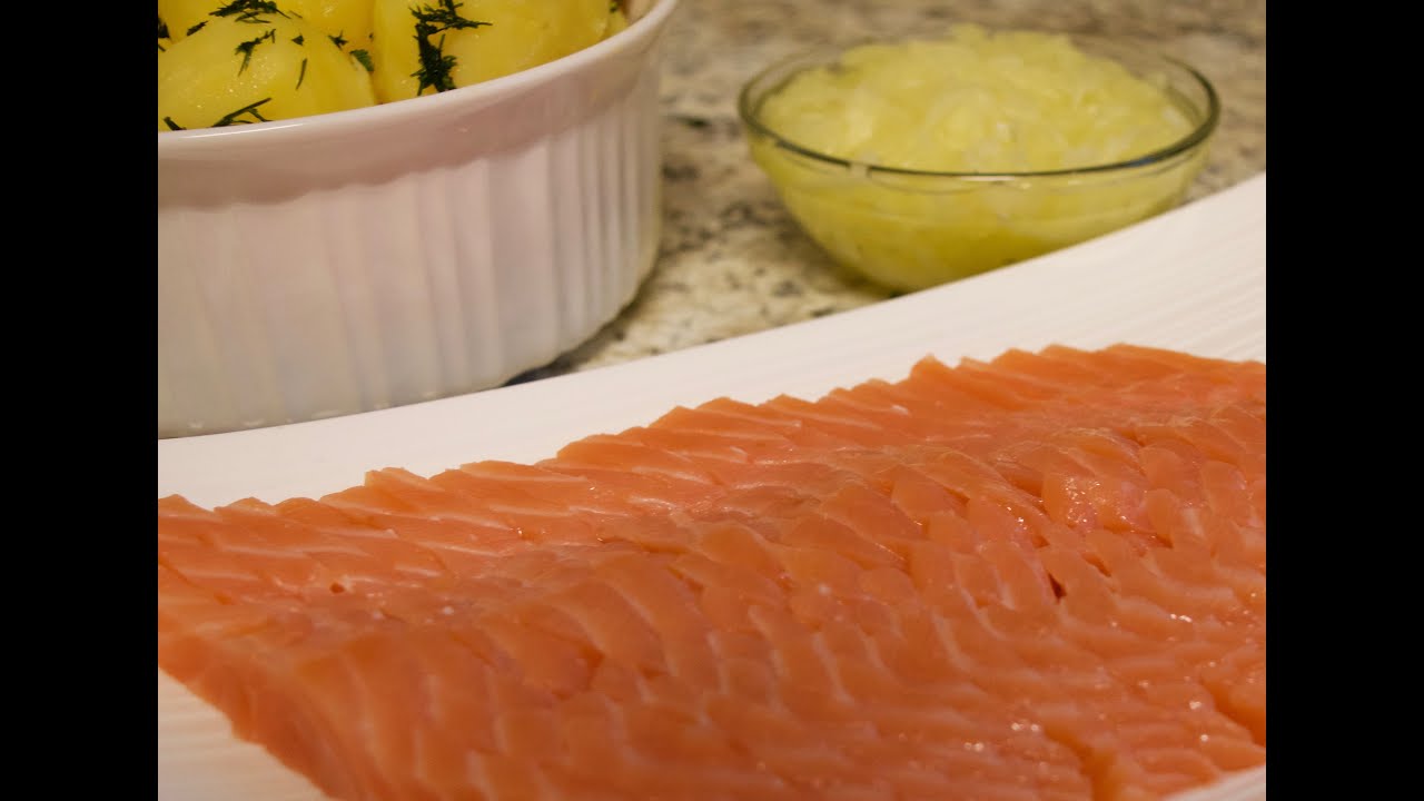 Cured Salmon Recipe YouTube