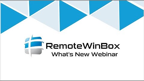 RemoteWinBox What