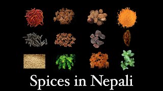 Spice names in Nepali | Learn spice names in English and Nepali screenshot 2