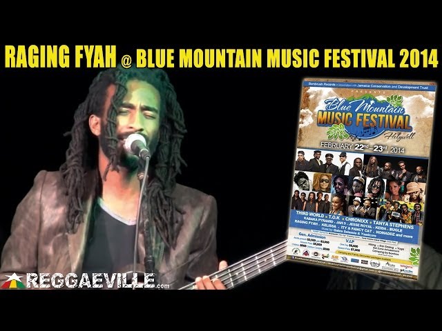 Raging Fyah - Jah Glory @ Blue Mountain Music Festival 2014 class=