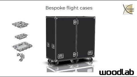 Flight cases - Special and elaborate design - Conception élaborée de Flight cases