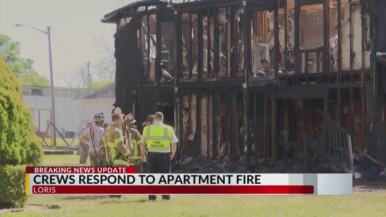 2 hospitalized, 2 jumped from roof in Loris fire that destroyed 2