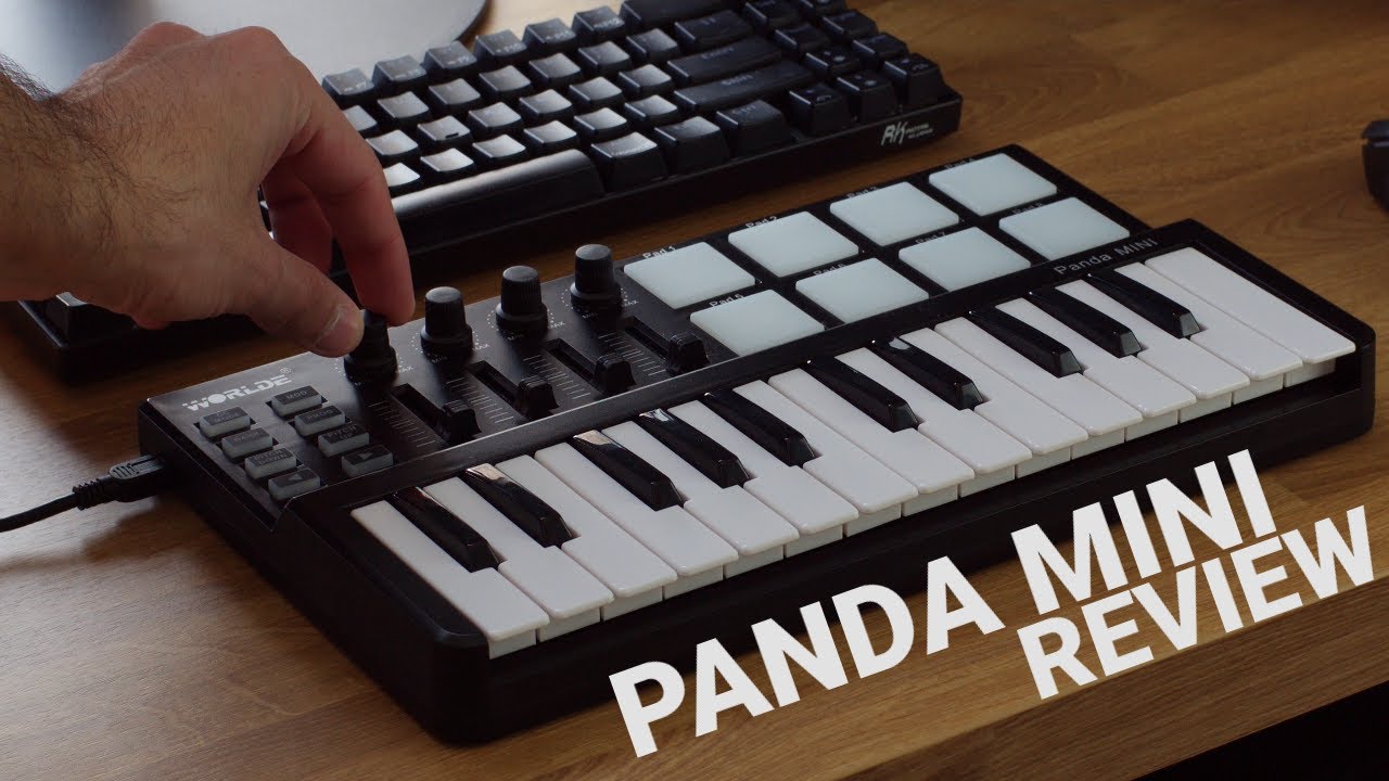 WORLDE Panda Mini Review | $60 MIDI Keyboard - YouTube