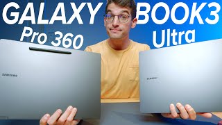 Need the Dedicated GPU? // Samsung Galaxy Book3 Ultra Vs Pro 360