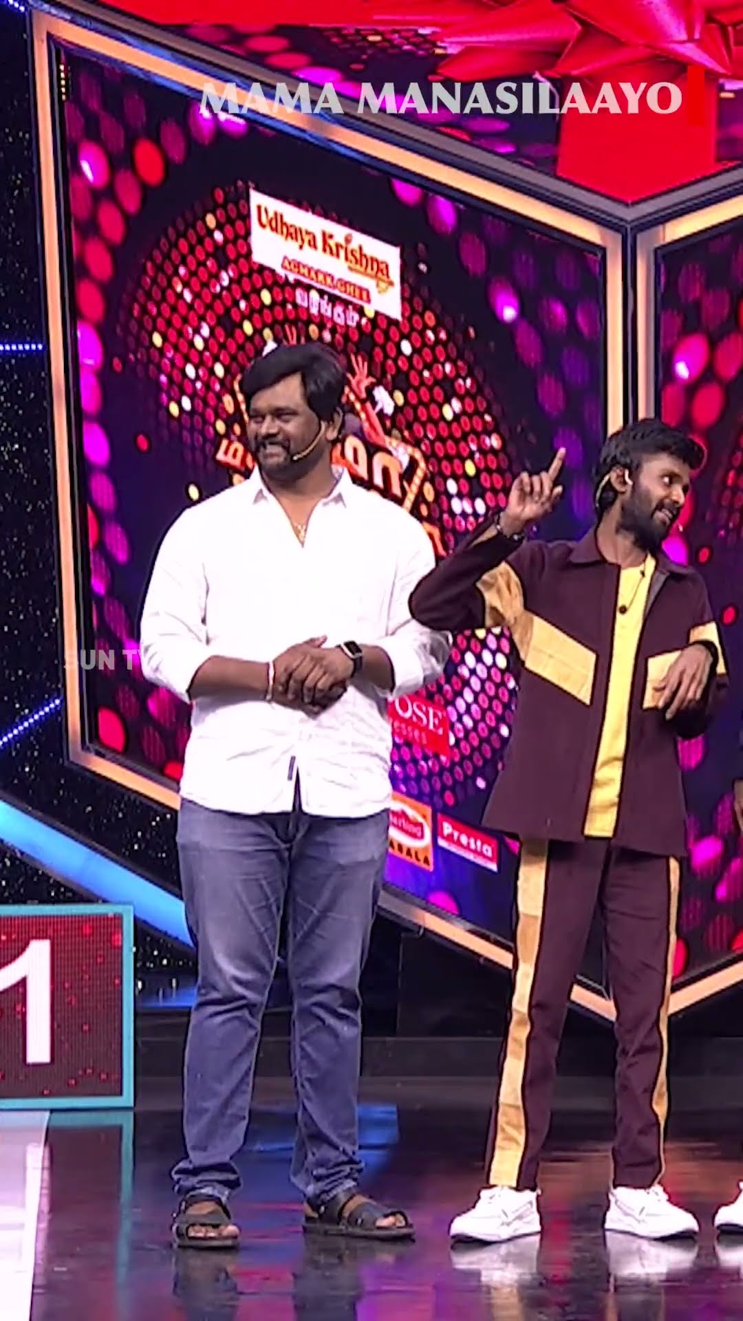 உங்க சிரிப்புக்கு நாங்க அடிமை #Vaishali ? | Mama Manasilayo | Sun TV #shorts