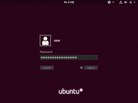 Ubuntu 18.04 - login password disclosure