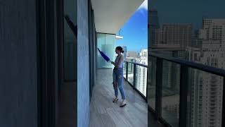 Its A Beautiful Day To Clean The Balcony
