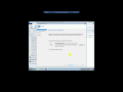 Creating an Application