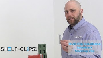 How To Install Speedrack Teardrop Pallet Rack Clips - Shelf-Clips.com