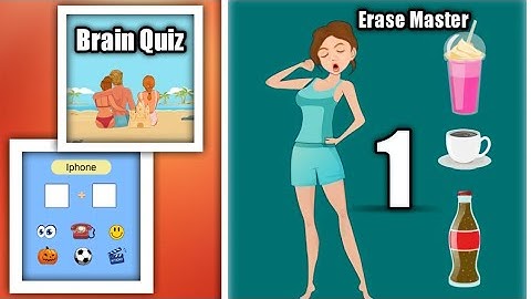 Brain quiz: Erase Master, Save them all - All Levels 1-31
