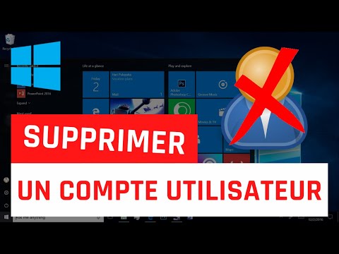 Comment supprimer un compte utilisateur dans Windows 10