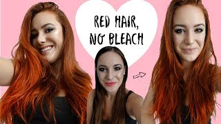 How To Dye Hair Red Without Bleach | Arctic Fox Vegan Hair Dye Review