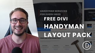 Get a FREE and Professional Handyman Layout Pack for Divi