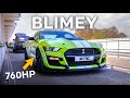 An Englishman drives a Ford Mustang Shelby GT500 for the first and only time in his life