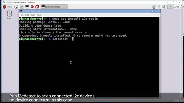 Enable I2C on Raspberry Pi running Raspbian Jessie