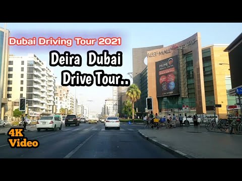 Deira Dubai Street Driving Tour  / Deira Dubai Afternoon  Drive Tour / Naif Deira Street Drive Tour