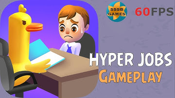Hyper Jobs - Gameplay Walkthrough  Levels 1-100 (Android,iOS)