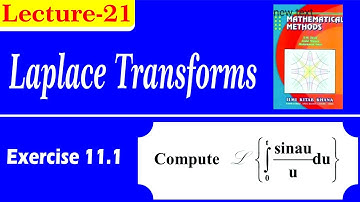 Lecture -21 :Laplace Transforms : Mathematical Methods Chapter-11(Urdu/Hindi) By Prof. TM Qadri