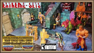 ExtremeSets Dungeon Diorama Episode 17 of Playsets that go well with MOTU Classics Revelation