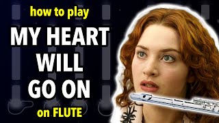 How to play My Heart Will Go On on Flute Flutorials