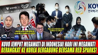 Download Lagu KOVO JEMPUT MEGAWATI DI INDONESIA😱HARI INI MEGAWATI BERANGKAT KE KOREA BERGABUNG BERSAMA RED SPARKS! MP3