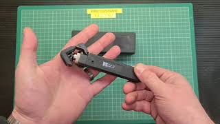 Two minute tool review: RS Components cable stripper - an amazing little gadget! #shorts