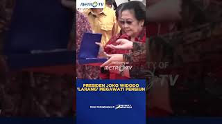 Curhat Megawati, Ingin Pensiun Dilarang Joko Widodo #shorts