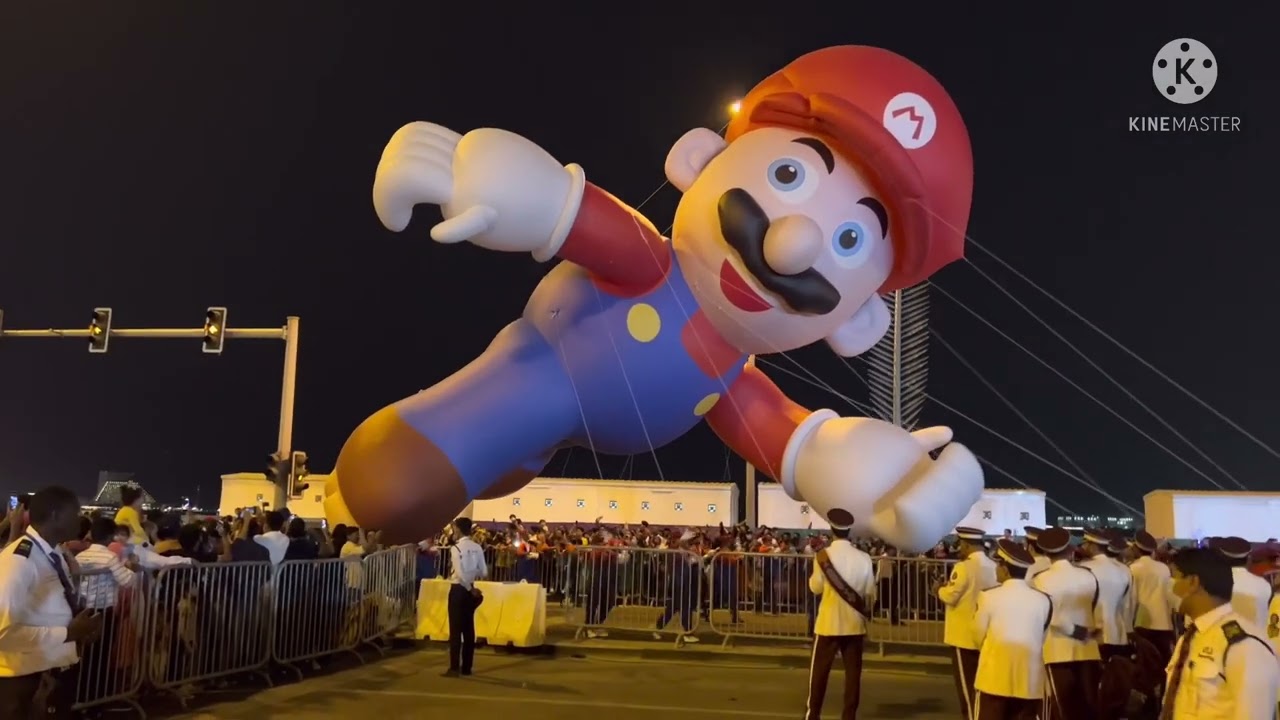 Giant Balloon Parade & Firework l Eid Festival l Doha Qatar