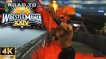 WWE Smackdown vs Raw Undertaker Road to Wrestlemania 2009 [Gameplay-Part 2]//The Gaming King ASR