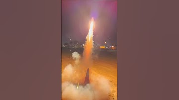 4” Foil Top Strobe Rocket #youtubeshorts #stroberocket #pyroaddicts