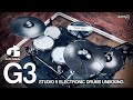 Gewa g3 studio 5 electronic drums unboxing  playing by drumtec