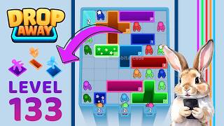 Drop Away Level 133 Solution Walkthrough