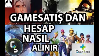 GAMESATIŞ'DAN HESAP ALINIRKEN NELERE DİKKAT EDİLMELİ DETAYLARI VİDEO DA