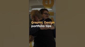Graphic Design portfolio tips #shorts