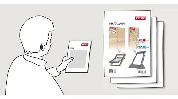 VELUX GZL GLL GLU roof window installation