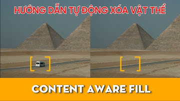 HƯỚNG DẪN TỰ ĐỘNG XÓA VẬT THỂ MỚI NHẤT CỦA  ADOBE AFTER EFFECTS 2019 DÙNG CONTENT AWARE FILL
