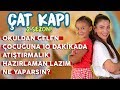 Okuldan Gelen Çocuğuna 10 Dakikada Atıştırmalık Hazırlaman Lazım. Ne Yaparsın? | Çat Kapı B16