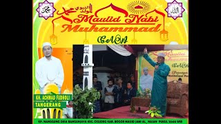 ceramah lucu K.H achmad fudholi di acara maulid nabi masjid jami al-hasan